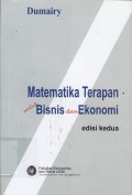 Matematika Terapan untuk Bisnis dan Ekonomi
