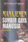 Manajemen Sumber Daya Manusia