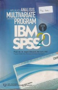 Aplikasi Analisis Multivariate dengan Program IBM SPSS 20