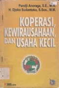 Koperasi, Kewirausahaan, dan Usaha Kecil