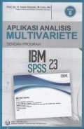 Aplikasi Analisis Multivariate dengan Program IBM SPSS 21