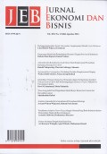 JEB: Jurnal Ekonomi dan Bisnis