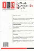 JEB: Jurnal Ekonomi dan Bisnis