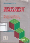 Prinsip-Prinsip Pemasaran : Buku 2 Manajemen yang Sukses di negara sedang berkembang