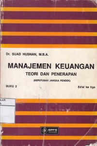 Image of Manajemen Keuangan Teori dan Penerapan