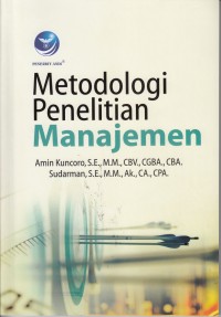 Image of Metodologi Penelitian Manajemen