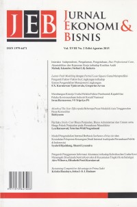 Image of JEB: Jurnal Ekonomi Bisnis